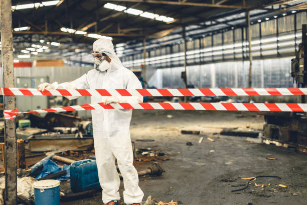 Professional Biohazard technician working in Colton, SD